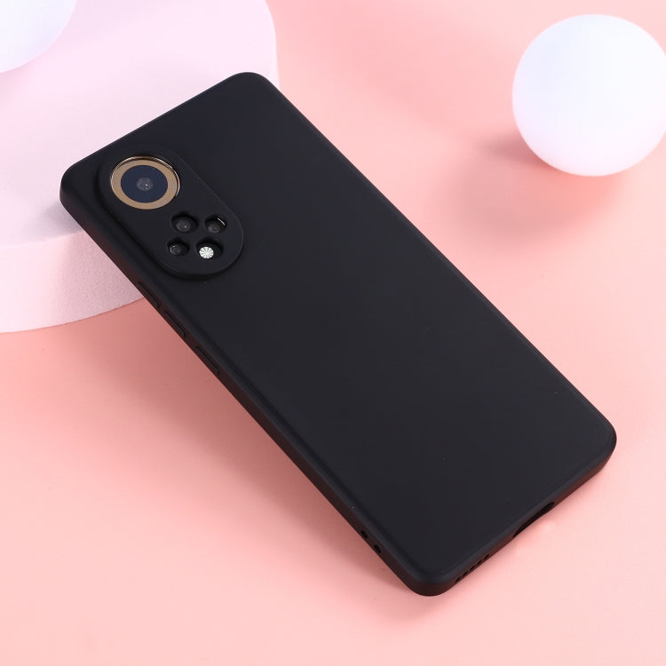 For Honor 50 Pro Solid Color Liquid Silicone Dropproof Full Coverage Protective Case