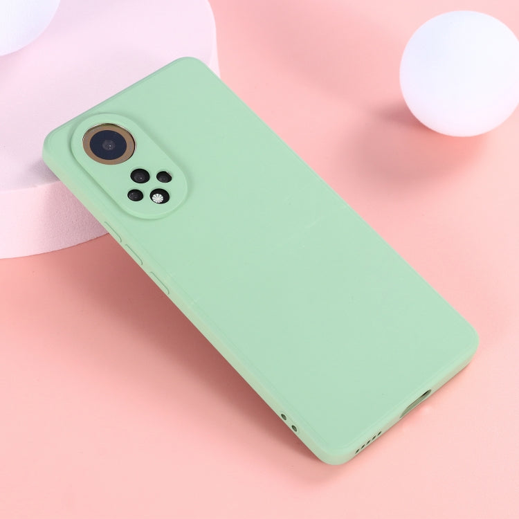For Honor 50 Pro Solid Color Liquid Silicone Dropproof Full Coverage Protective Case