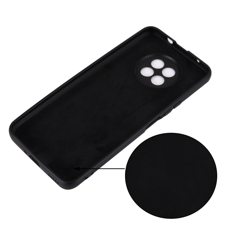 For Honor X20 Solid Color Liquid Silicone Dropproof Full Coverage Protective Case