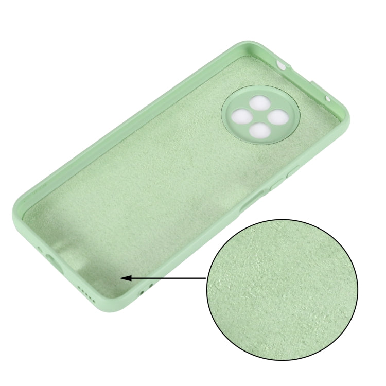 For Honor X20 Solid Color Liquid Silicone Dropproof Full Coverage Protective Case