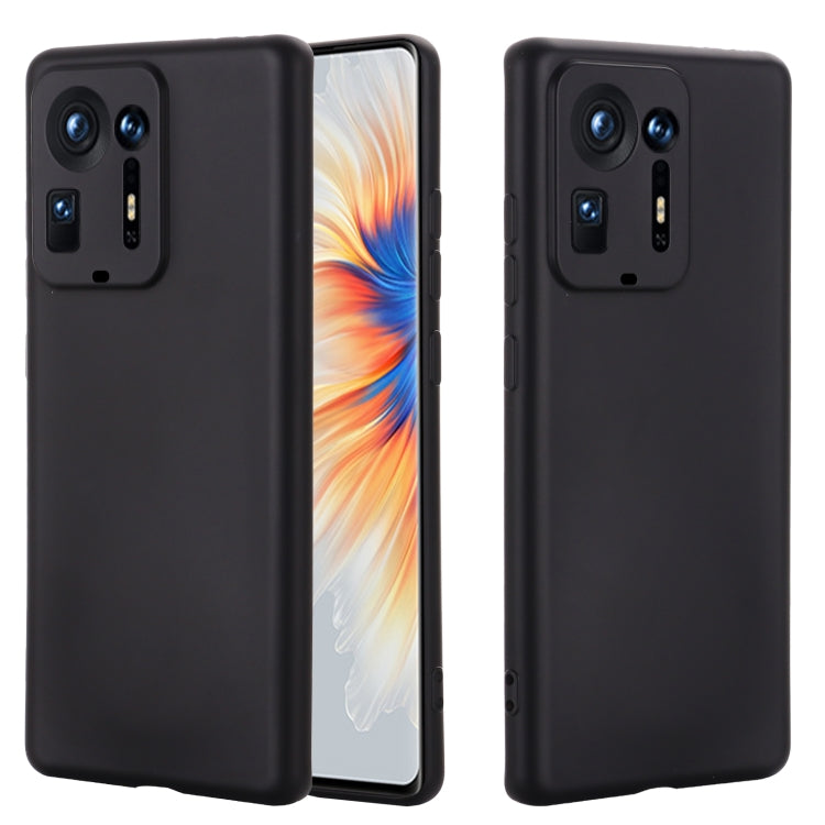 For Xiaomi Mix 4 Solid Color Liquid Silicone Dropproof Full Coverage Protective Case