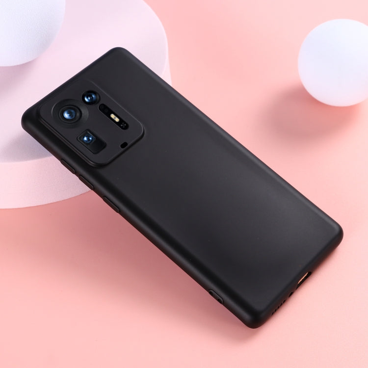 For Xiaomi Mix 4 Solid Color Liquid Silicone Dropproof Full Coverage Protective Case