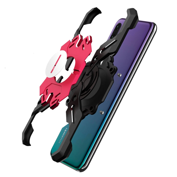 For Huawei P20 Hero Series Anti-fall Wear-resistant Metal Protective Case with Bracket