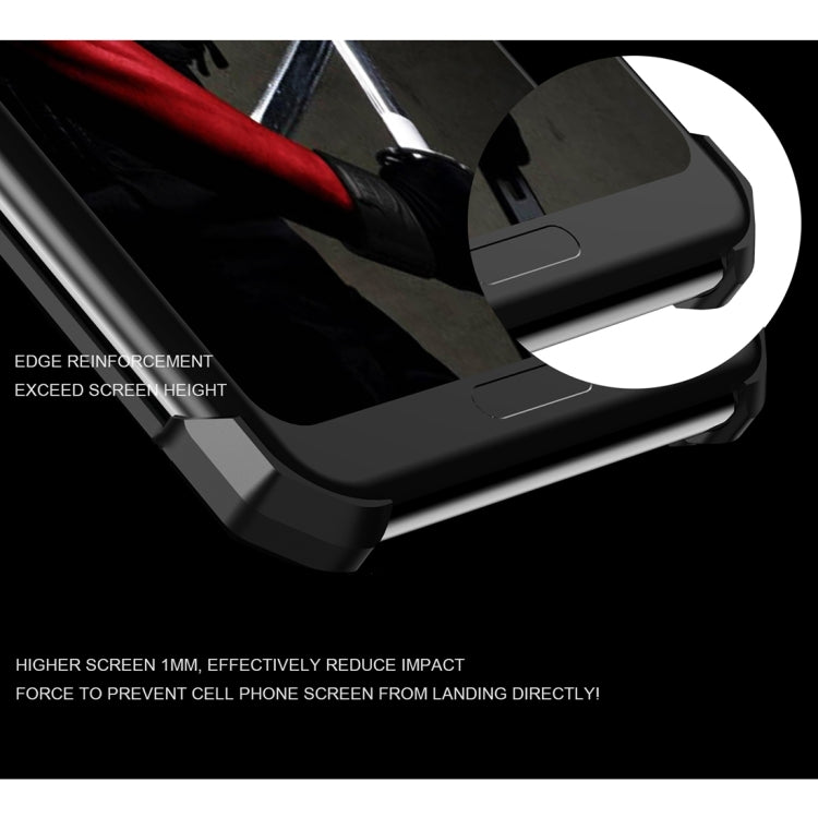 For Huawei P20 Hero Series Anti-fall Wear-resistant Metal Protective Case with Bracket