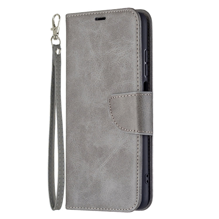 For Xiaomi Redmi 10 Retro Lambskin Texture Pure Color Horizontal Flip PU Leather Case with Holder & Card Slots & Wallet & Lanyard
