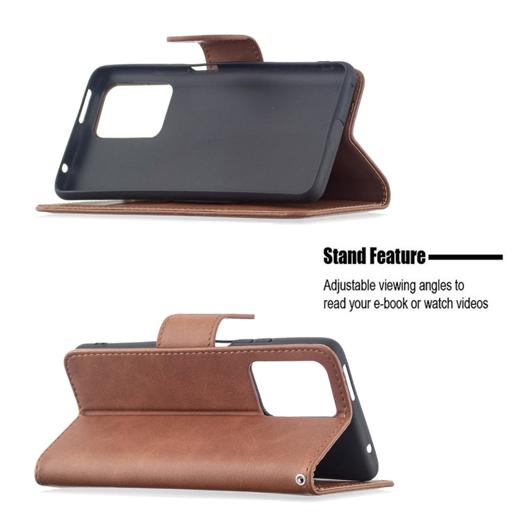 For Xiaomi Mi 11T Retro Lambskin Texture Pure Color Horizontal Flip PU Leather Case with Holder & Card Slots & Wallet & Lanyard
