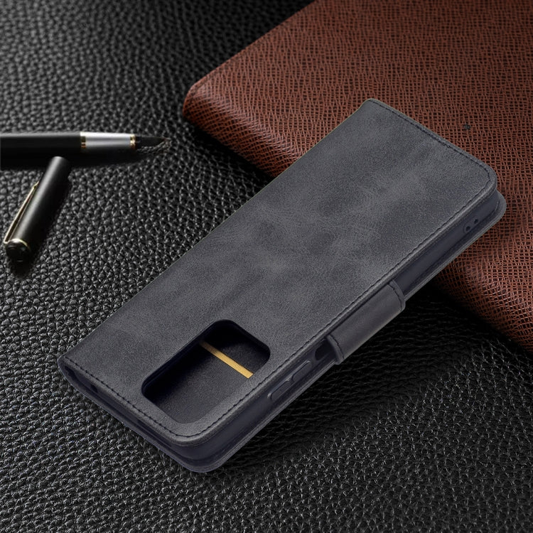 For Xiaomi Mi 11T Retro Lambskin Texture Pure Color Horizontal Flip PU Leather Case with Holder & Card Slots & Wallet & Lanyard