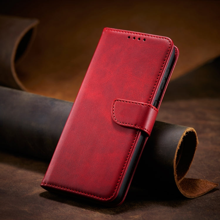 For Samsung Galaxy A21s Calf Texture Buckle Horizontal Flip Leather Case with Holder & Card Slots & Wallet