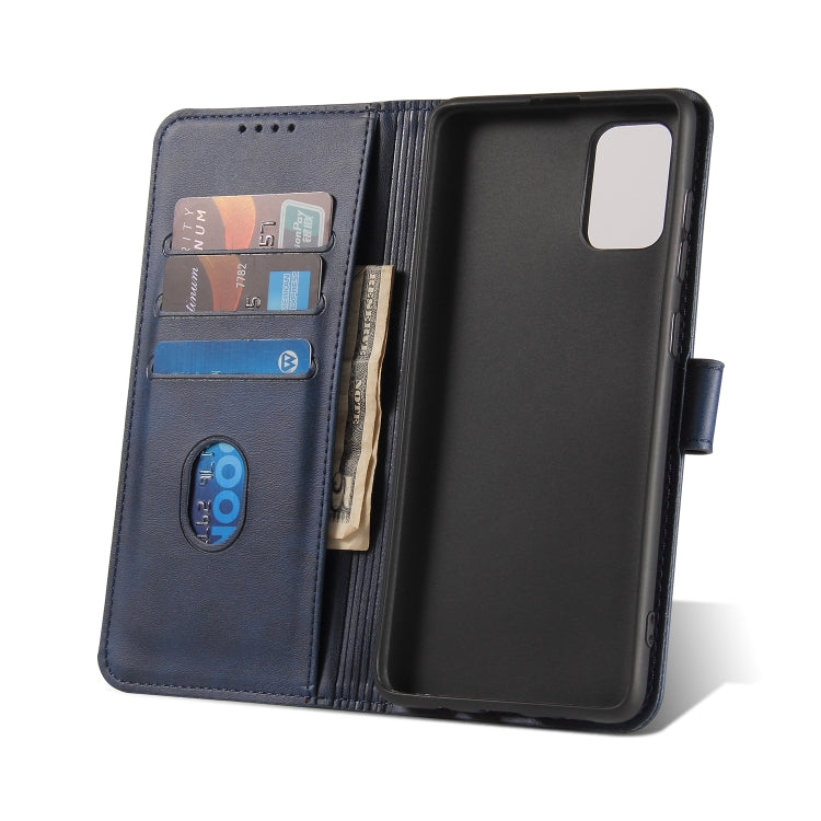 For Samsung Galaxy A81 Calf Texture Buckle Horizontal Flip Leather Case with Holder & Card Slots & Wallet