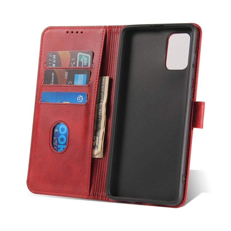 For Samsung Galaxy A81 Calf Texture Buckle Horizontal Flip Leather Case with Holder & Card Slots & Wallet
