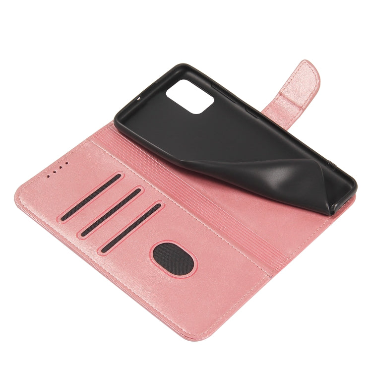 For Samsung Galaxy A91 Calf Texture Buckle Horizontal Flip Leather Case with Holder & Card Slots & Wallet