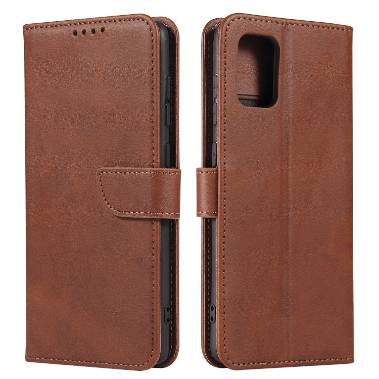 For Samsung Galaxy A91 Calf Texture Buckle Horizontal Flip Leather Case with Holder & Card Slots & Wallet