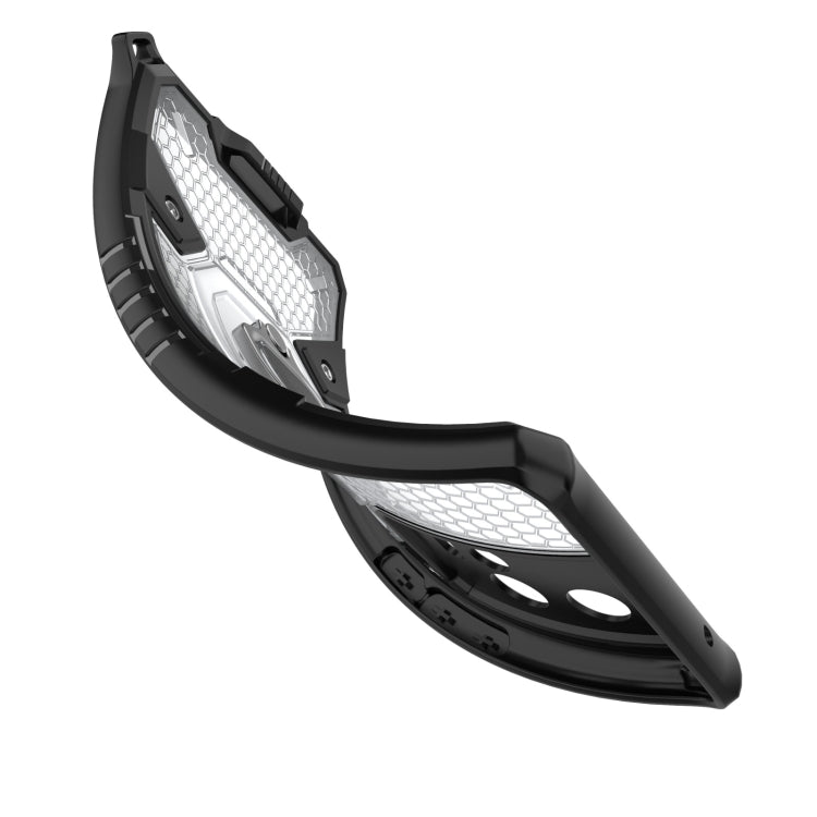 For vivo iQOO 8 Pro Space PC + TPU Ring Holder Protective Case