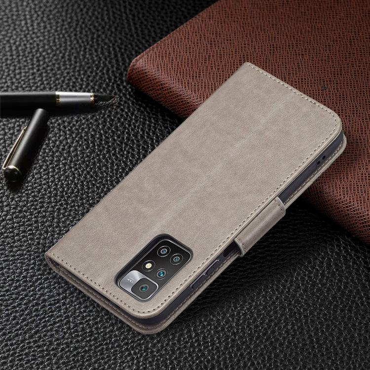 For Xiaomi Redmi 10 Two Butterflies Embossing Pattern Horizontal Flip Leather Case with Holder & Card Slot & Wallet & Lanyard