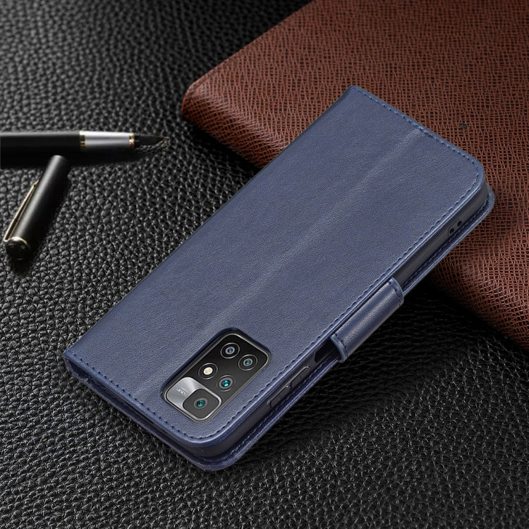 For Xiaomi Redmi 10 Two Butterflies Embossing Pattern Horizontal Flip Leather Case with Holder & Card Slot & Wallet & Lanyard
