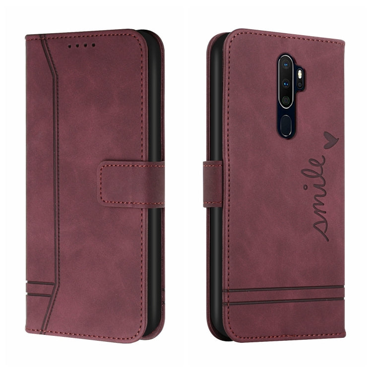 For OPPO A5 2020 Retro Skin Feel Horizontal Flip Soft TPU + PU Leather Case with Holder & Card Slots & Photo Frame