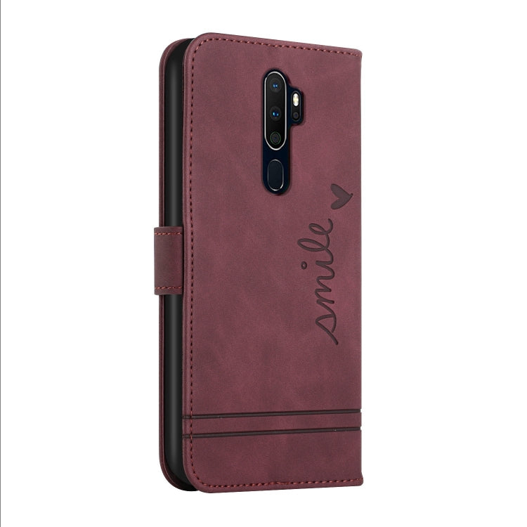 For OPPO A5 2020 Retro Skin Feel Horizontal Flip Soft TPU + PU Leather Case with Holder & Card Slots & Photo Frame