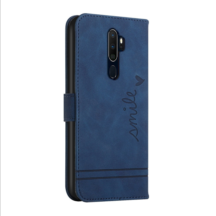 For OPPO A5 2020 Retro Skin Feel Horizontal Flip Soft TPU + PU Leather Case with Holder & Card Slots & Photo Frame