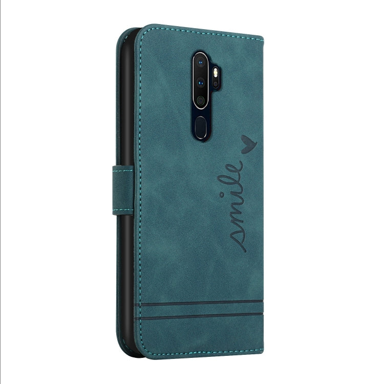 For OPPO A5 2020 Retro Skin Feel Horizontal Flip Soft TPU + PU Leather Case with Holder & Card Slots & Photo Frame