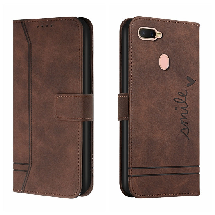 For OPPO A12 Retro Skin Feel Horizontal Flip Soft TPU + PU Leather Case with Holder & Card Slots & Photo Frame