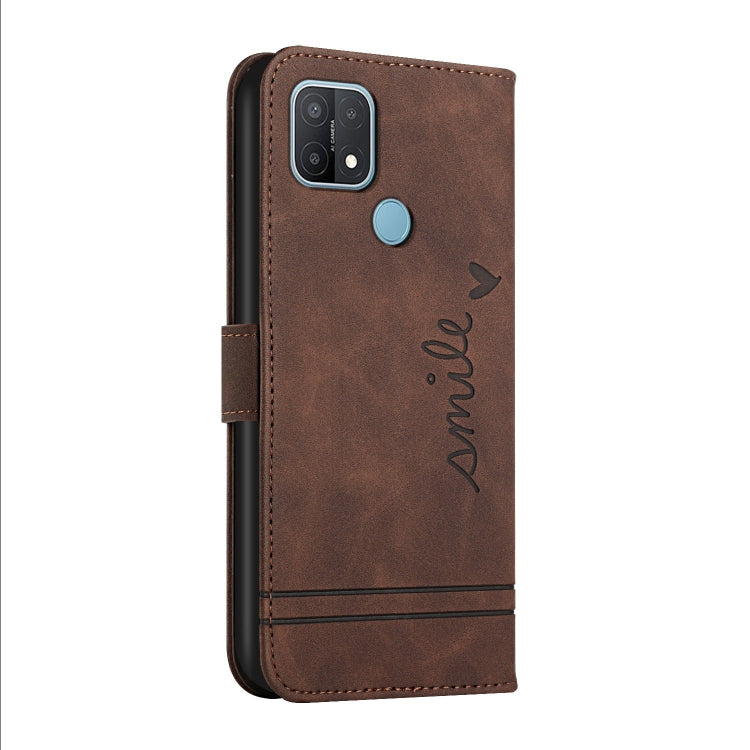 For OPPO A15 Retro Skin Feel Horizontal Flip Soft TPU + PU Leather Case with Holder & Card Slots & Photo Frame