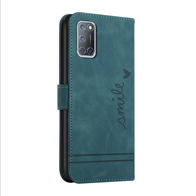 For OPPO A52 Retro Skin Feel Horizontal Flip Soft TPU + PU Leather Case with Holder & Card Slots & Photo Frame