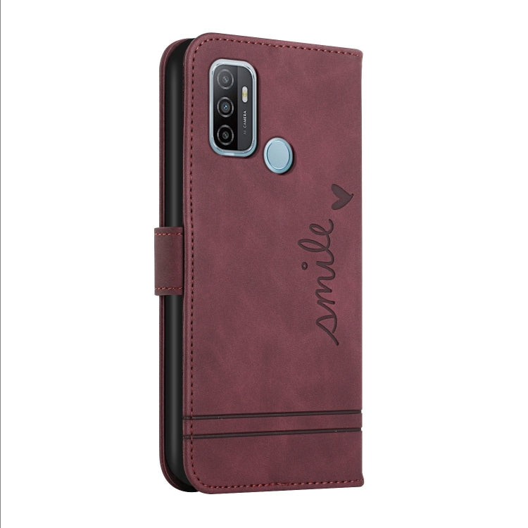 For OPPO A53 2020 Retro Skin Feel Horizontal Flip Soft TPU + PU Leather Case with Holder & Card Slots & Photo Frame