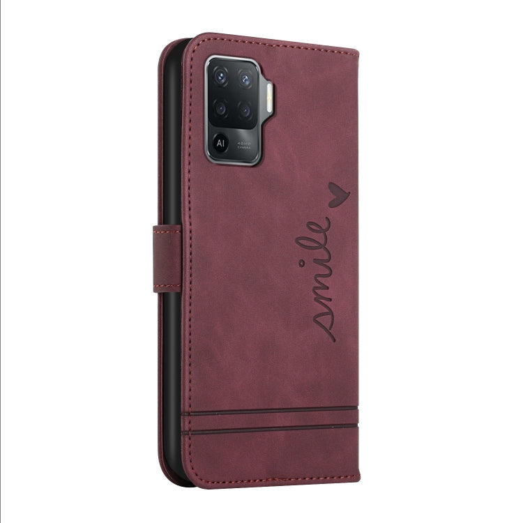 For OPPO A94 4G Retro Skin Feel Horizontal Flip Soft TPU + PU Leather Case with Holder & Card Slots & Photo Frame