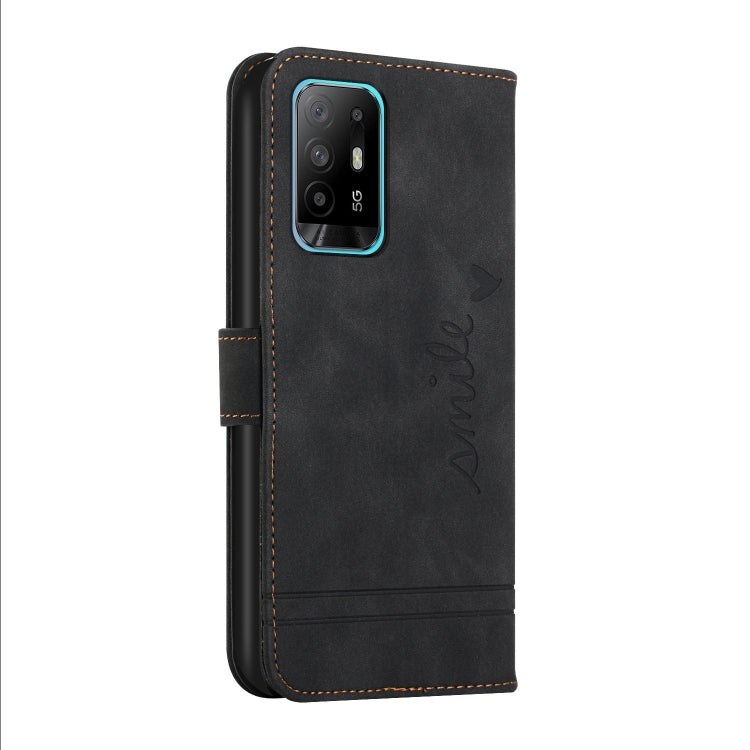 For OPPO A94 5G Retro Skin Feel Horizontal Flip Soft TPU + PU Leather Case with Holder & Card Slots & Photo Frame