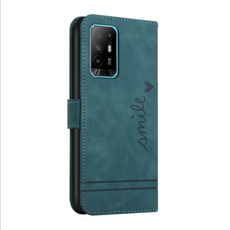 For OPPO A94 5G Retro Skin Feel Horizontal Flip Soft TPU + PU Leather Case with Holder & Card Slots & Photo Frame