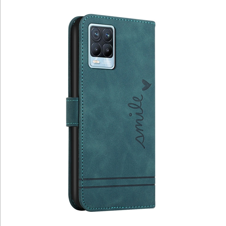 For OPPO Realme 8 / 8 Pro Retro Skin Feel Horizontal Flip Soft TPU + PU Leather Case with Holder & Card Slots & Photo Frame
