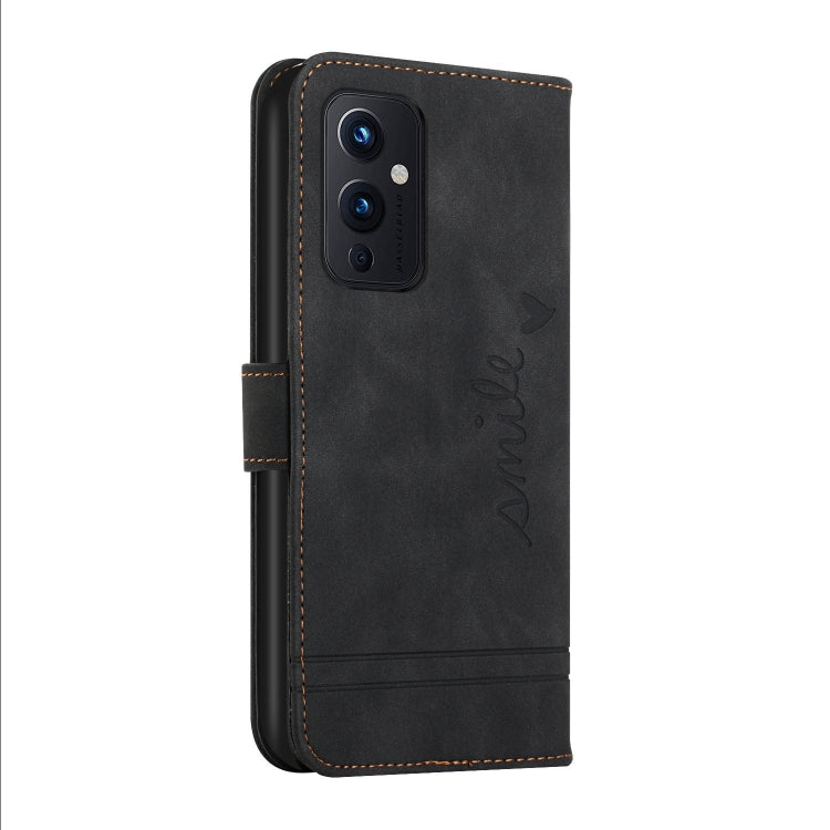 For OnePlus 9 Retro Skin Feel Horizontal Flip Soft TPU + PU Leather Case with Holder & Card Slots & Photo Frame