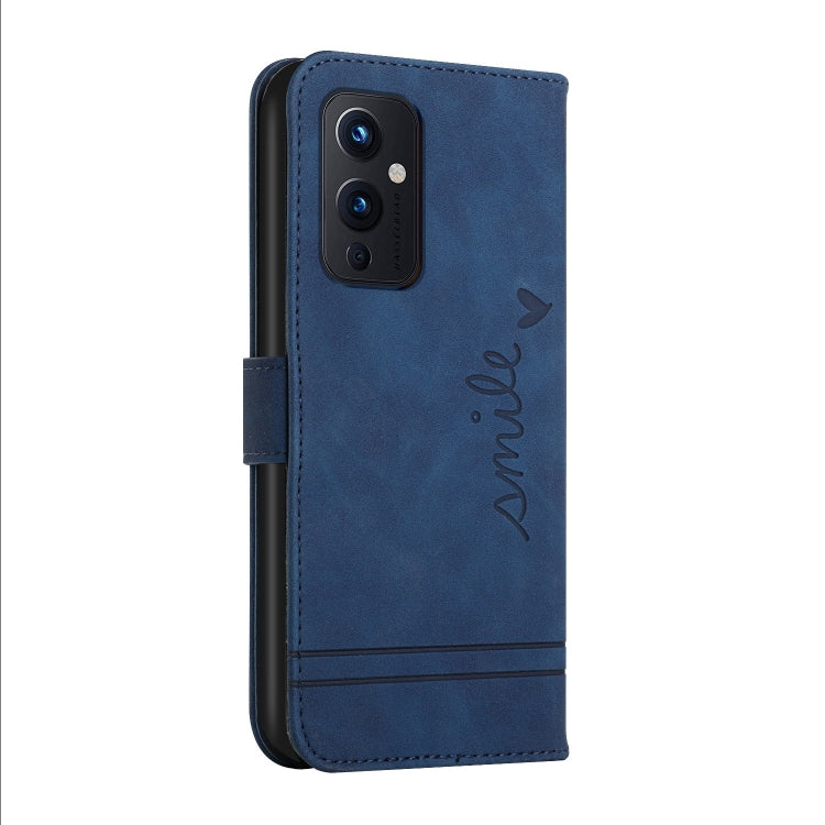For OnePlus 9 Retro Skin Feel Horizontal Flip Soft TPU + PU Leather Case with Holder & Card Slots & Photo Frame
