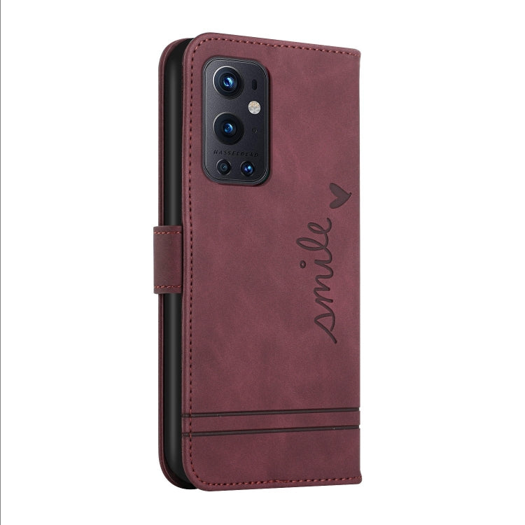 For OnePlus 9 Pro Retro Skin Feel Horizontal Flip Soft TPU + PU Leather Case with Holder & Card Slots & Photo Frame