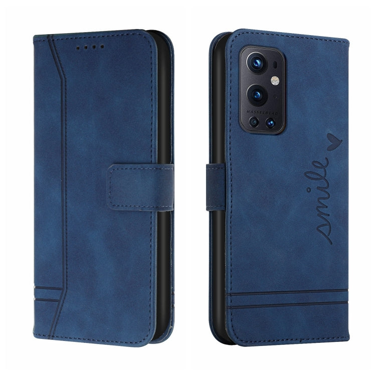 For OnePlus 9 Pro Retro Skin Feel Horizontal Flip Soft TPU + PU Leather Case with Holder & Card Slots & Photo Frame