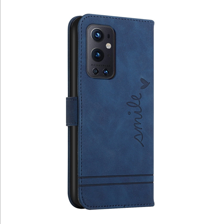 For OnePlus 9 Pro Retro Skin Feel Horizontal Flip Soft TPU + PU Leather Case with Holder & Card Slots & Photo Frame