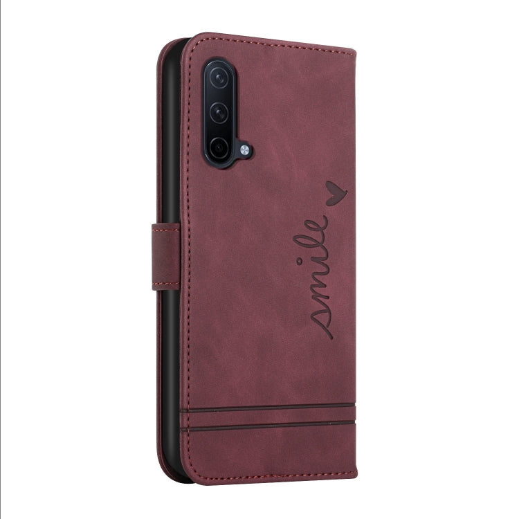 For OnePlus Nord CE 5G Retro Skin Feel Horizontal Flip Soft TPU + PU Leather Case with Holder & Card Slots & Photo Frame