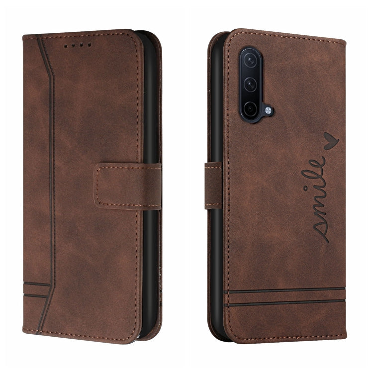 For OnePlus Nord CE 5G Retro Skin Feel Horizontal Flip Soft TPU + PU Leather Case with Holder & Card Slots & Photo Frame
