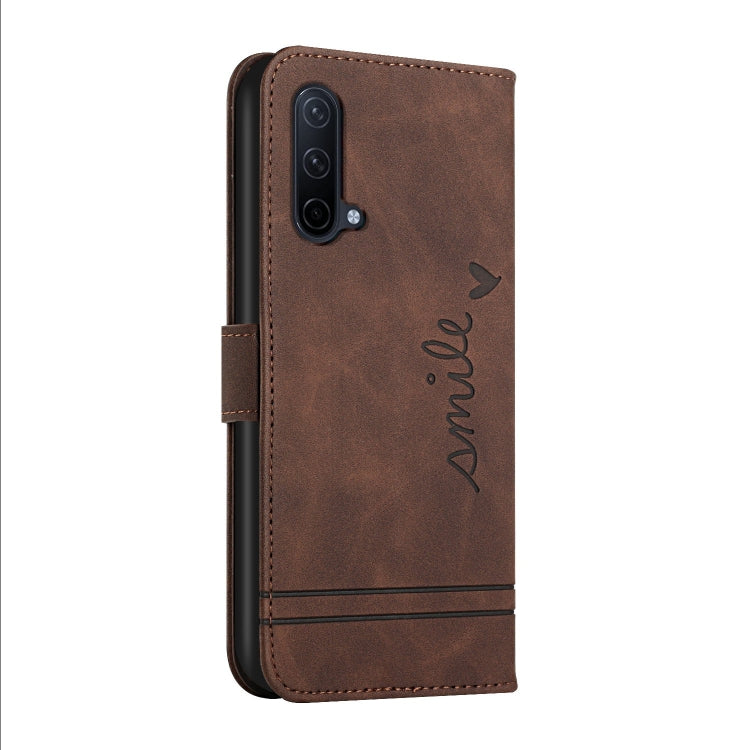 For OnePlus Nord CE 5G Retro Skin Feel Horizontal Flip Soft TPU + PU Leather Case with Holder & Card Slots & Photo Frame