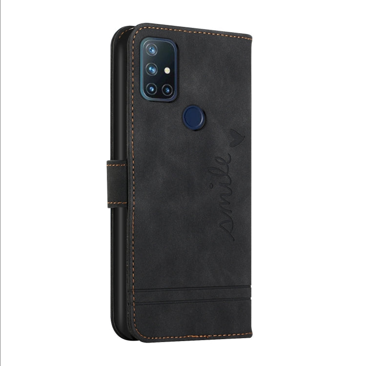 For OnePlus Nord N10 5G Retro Skin Feel Horizontal Flip Soft TPU + PU Leather Case with Holder & Card Slots & Photo Frame