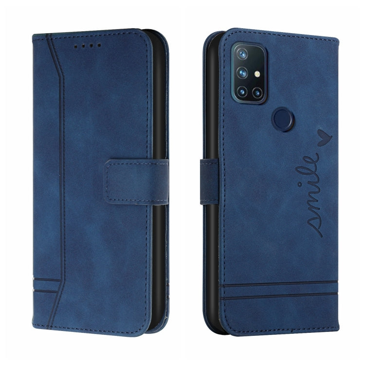 For OnePlus Nord N10 5G Retro Skin Feel Horizontal Flip Soft TPU + PU Leather Case with Holder & Card Slots & Photo Frame