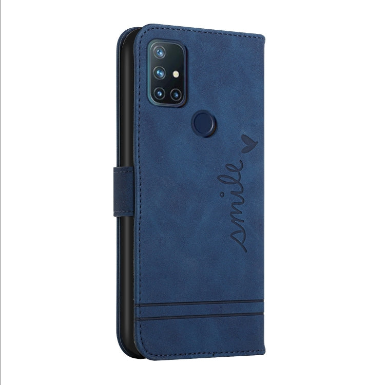 For OnePlus Nord N10 5G Retro Skin Feel Horizontal Flip Soft TPU + PU Leather Case with Holder & Card Slots & Photo Frame