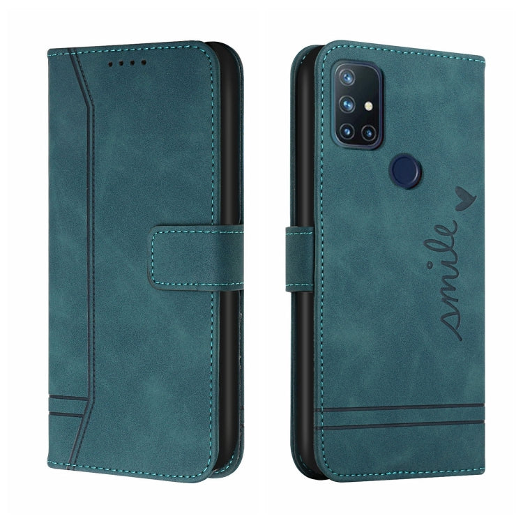 For OnePlus Nord N10 5G Retro Skin Feel Horizontal Flip Soft TPU + PU Leather Case with Holder & Card Slots & Photo Frame