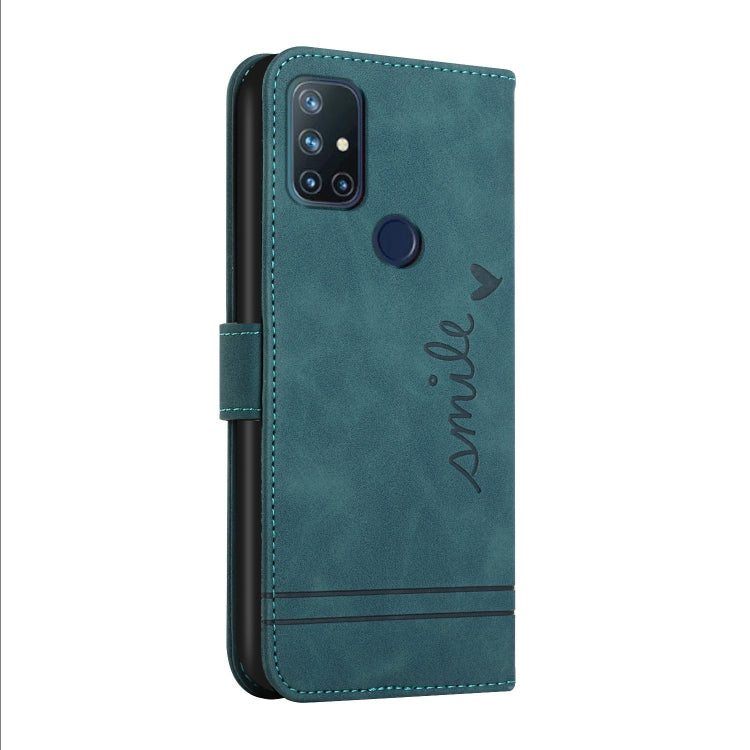 For OnePlus Nord N10 5G Retro Skin Feel Horizontal Flip Soft TPU + PU Leather Case with Holder & Card Slots & Photo Frame