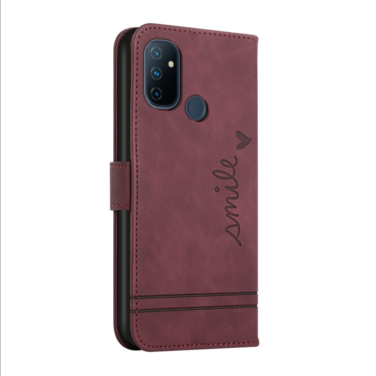For OnePlus Nord N100 Retro Skin Feel Horizontal Flip Soft TPU + PU Leather Case with Holder & Card Slots & Photo Frame