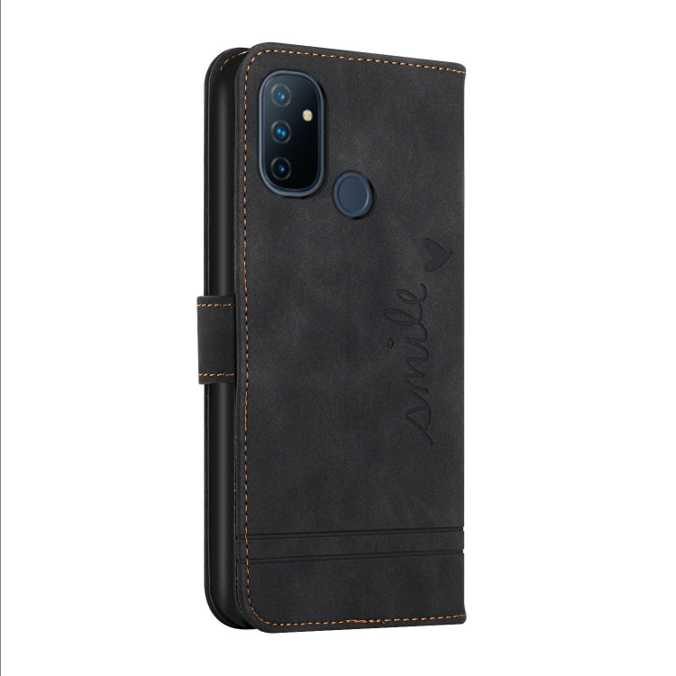 For OnePlus Nord N100 Retro Skin Feel Horizontal Flip Soft TPU + PU Leather Case with Holder & Card Slots & Photo Frame