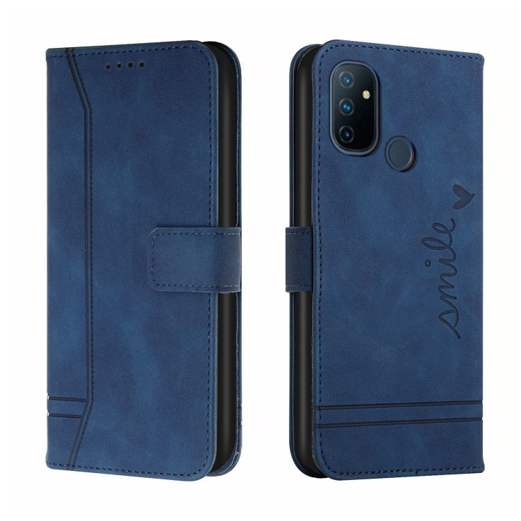 For OnePlus Nord N100 Retro Skin Feel Horizontal Flip Soft TPU + PU Leather Case with Holder & Card Slots & Photo Frame