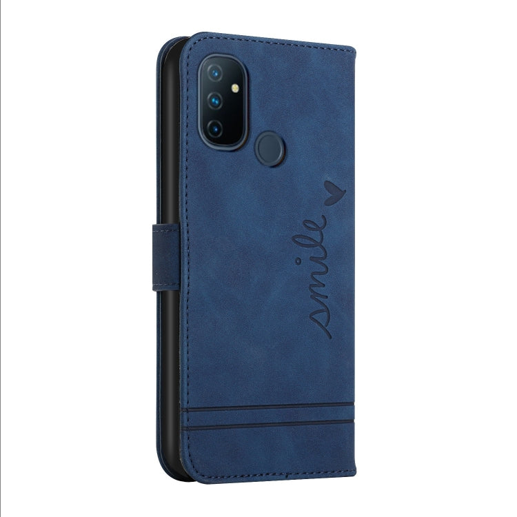 For OnePlus Nord N100 Retro Skin Feel Horizontal Flip Soft TPU + PU Leather Case with Holder & Card Slots & Photo Frame