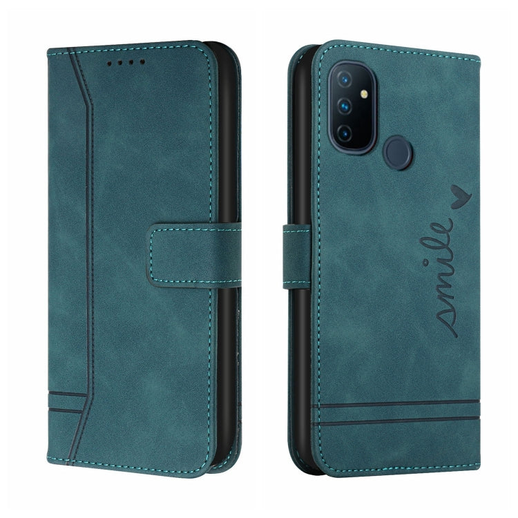 For OnePlus Nord N100 Retro Skin Feel Horizontal Flip Soft TPU + PU Leather Case with Holder & Card Slots & Photo Frame