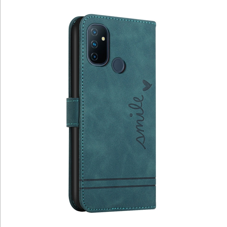 For OnePlus Nord N100 Retro Skin Feel Horizontal Flip Soft TPU + PU Leather Case with Holder & Card Slots & Photo Frame
